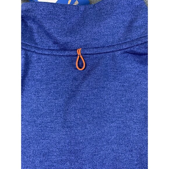 Brooks Womens Blue Dash 1/2 Zip 2.0 Pullover Running Shirt Long Sleeve Size XL - Picture 4 of 10